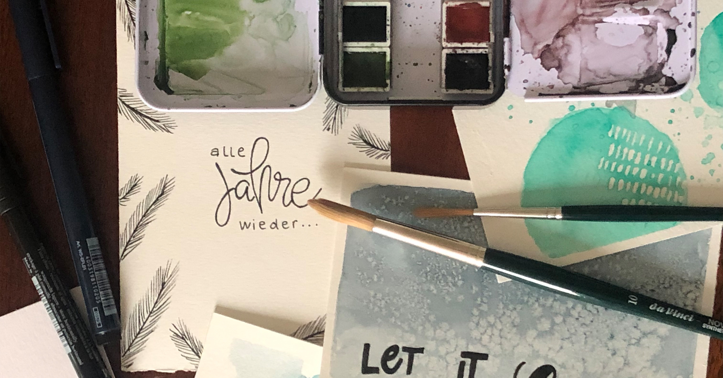 Offene Kreativwerkstatt – Aquarell & Lettering